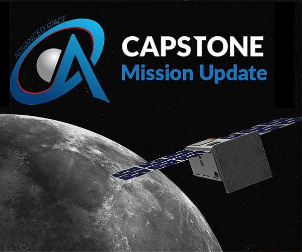 Advanced Space's CAPSTONE operating around Moon for 445 days